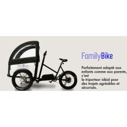 Triporteur TreeBike Family Bike