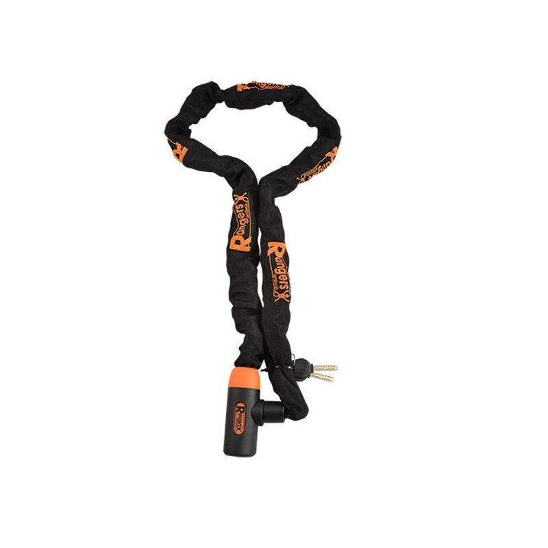 ANTIVOL CHAINE RANGERS GAINE AVEC SERRURE INTEGRE 1.5m