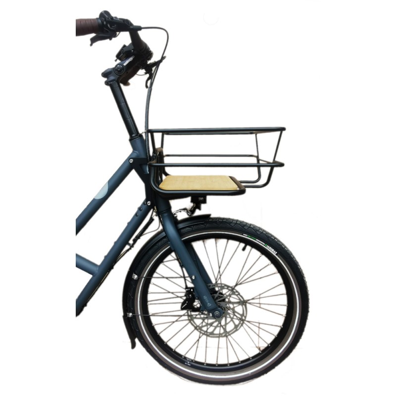 Panier Vélo Avant Pliant, Amovible Vélo Guidon Panier pour Guidon