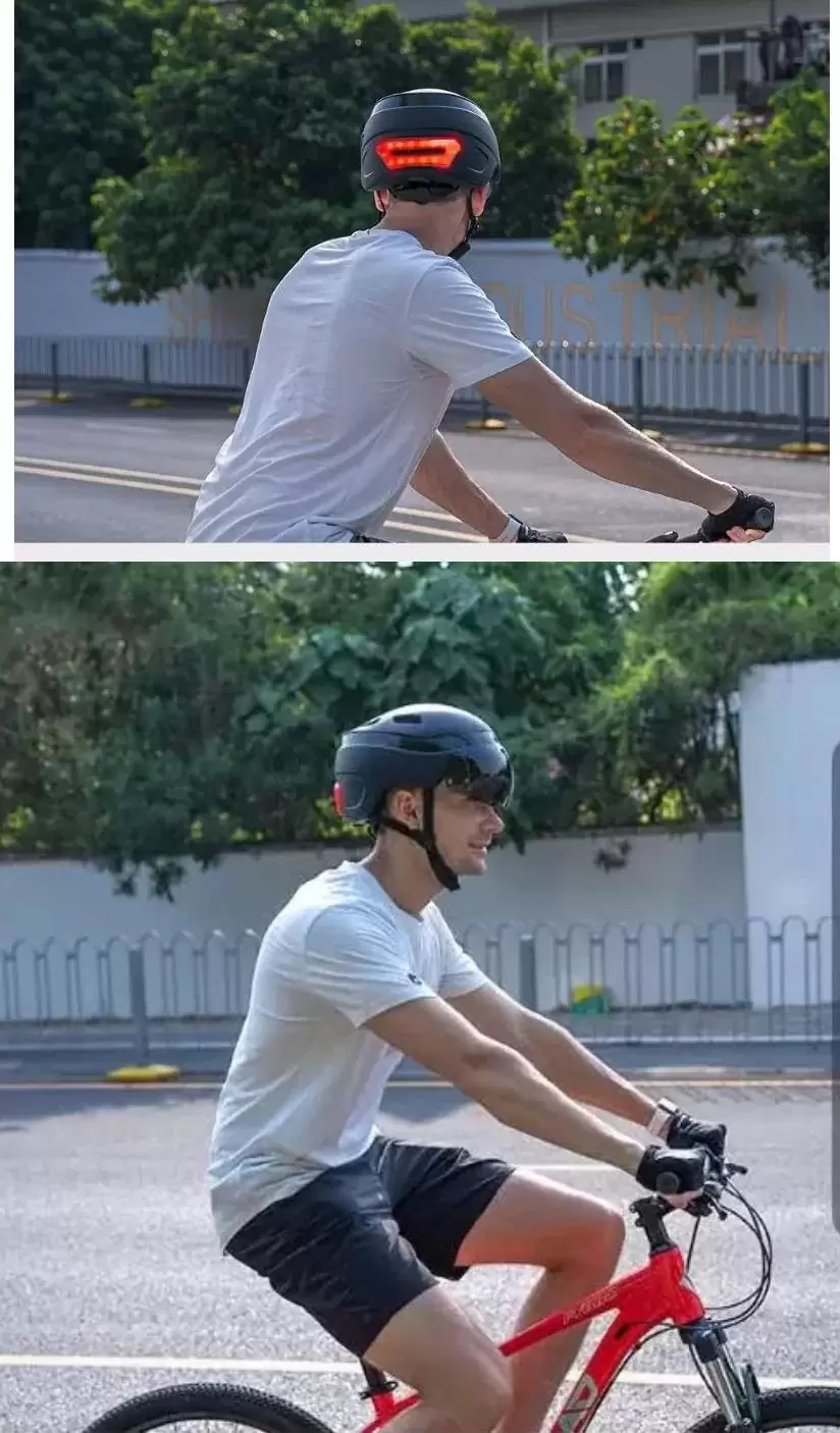 Casque connecté vélo ou trottinette visière avec caméra bluetooth