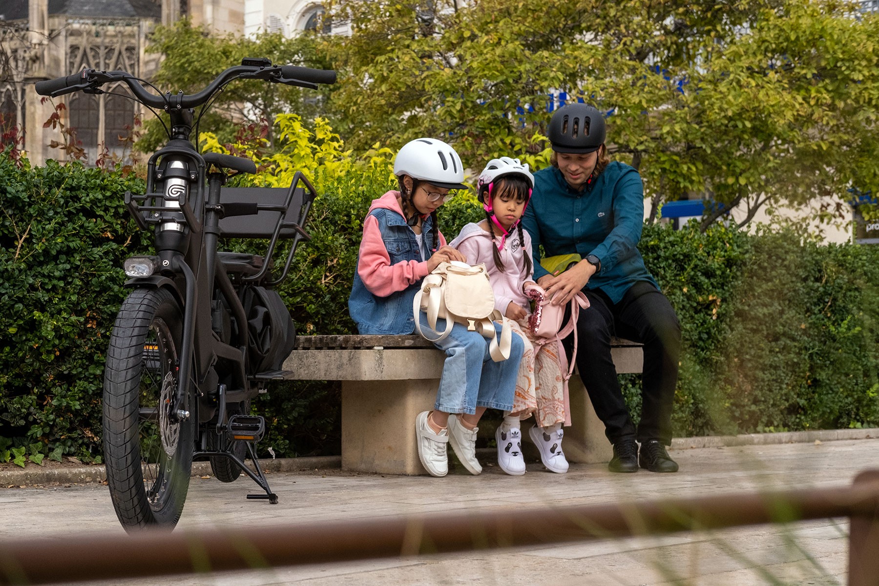 Velo electrique CARGO GITANE G LIFE LONGTAIL